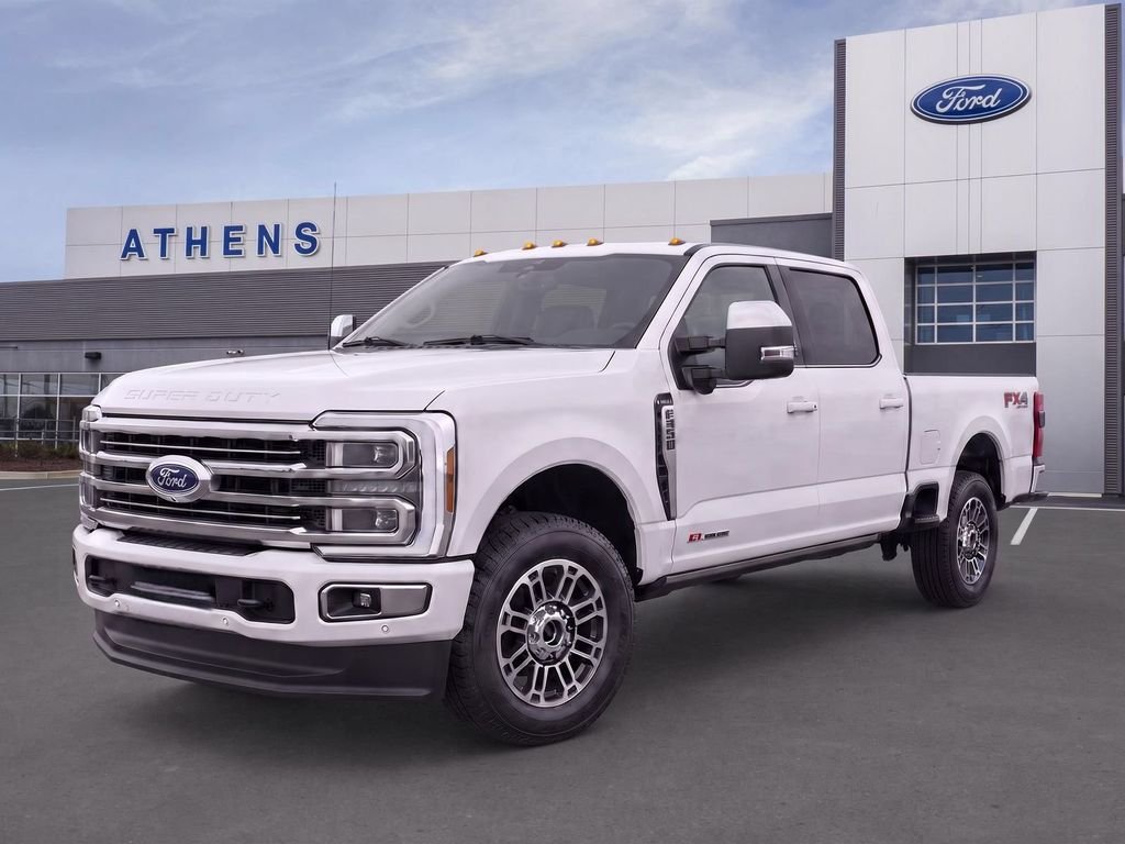 New 2026 Star White Metallic Tri-Coat Ford F-350® Platinum® image 2