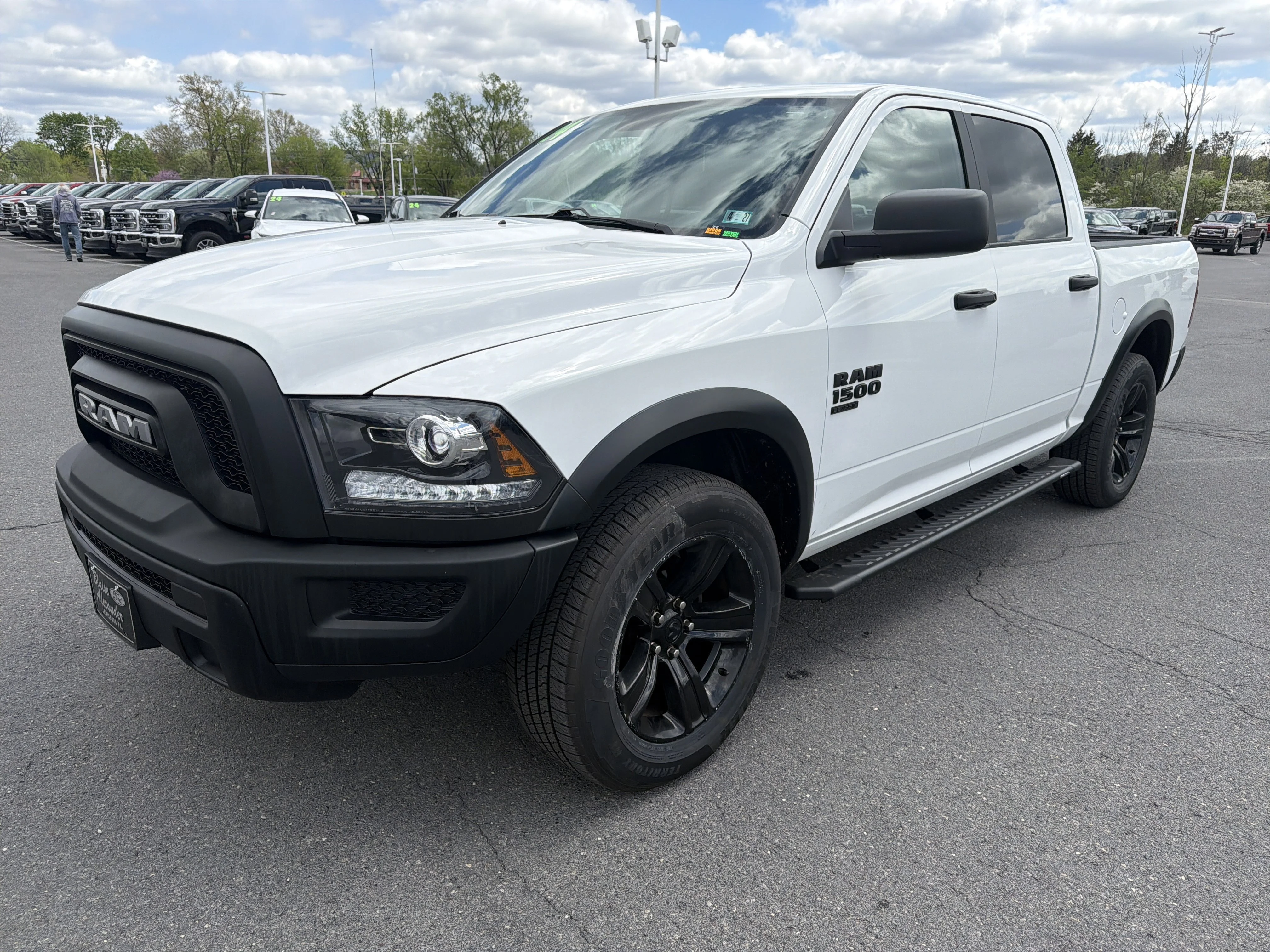 Used 2024 Bright White Clearcoat Ram Warlock image 8