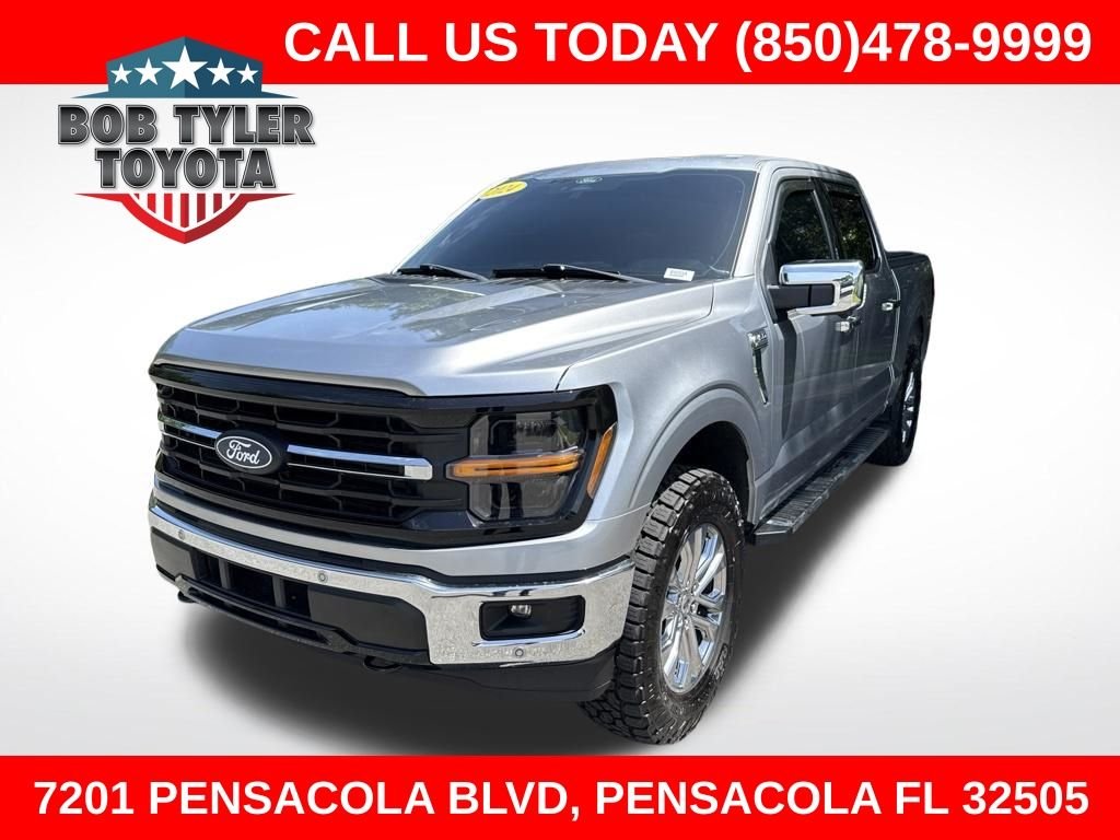 Used 2024 Silver Ford XLT image 1