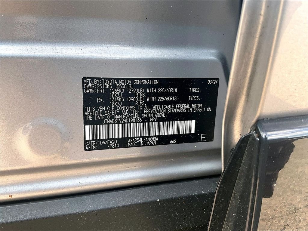 Certified Used 2024 Silver Toyota SE image 9