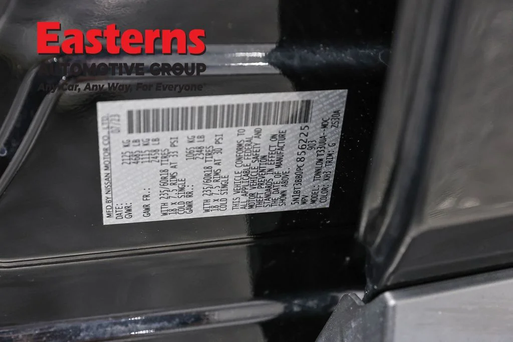 Used 2023 Black Nissan SV image 35