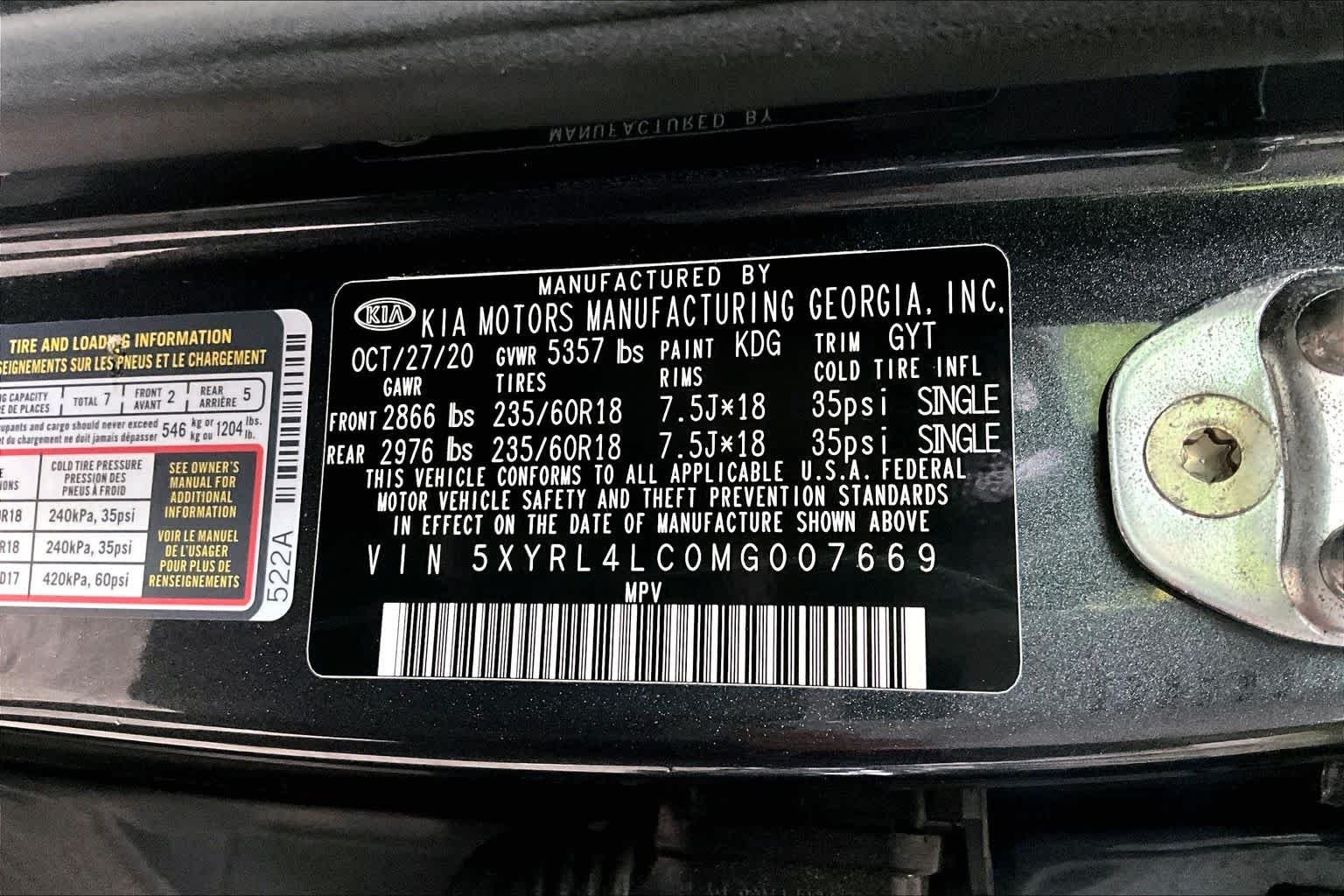 Used 2021 Gravity Grey Kia S image 31