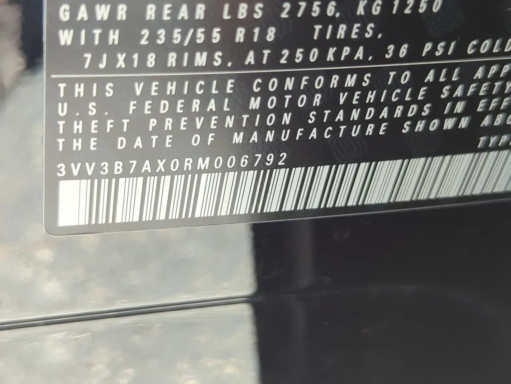 Certified Used 2024 Black Volkswagen 2.0T SE image 36