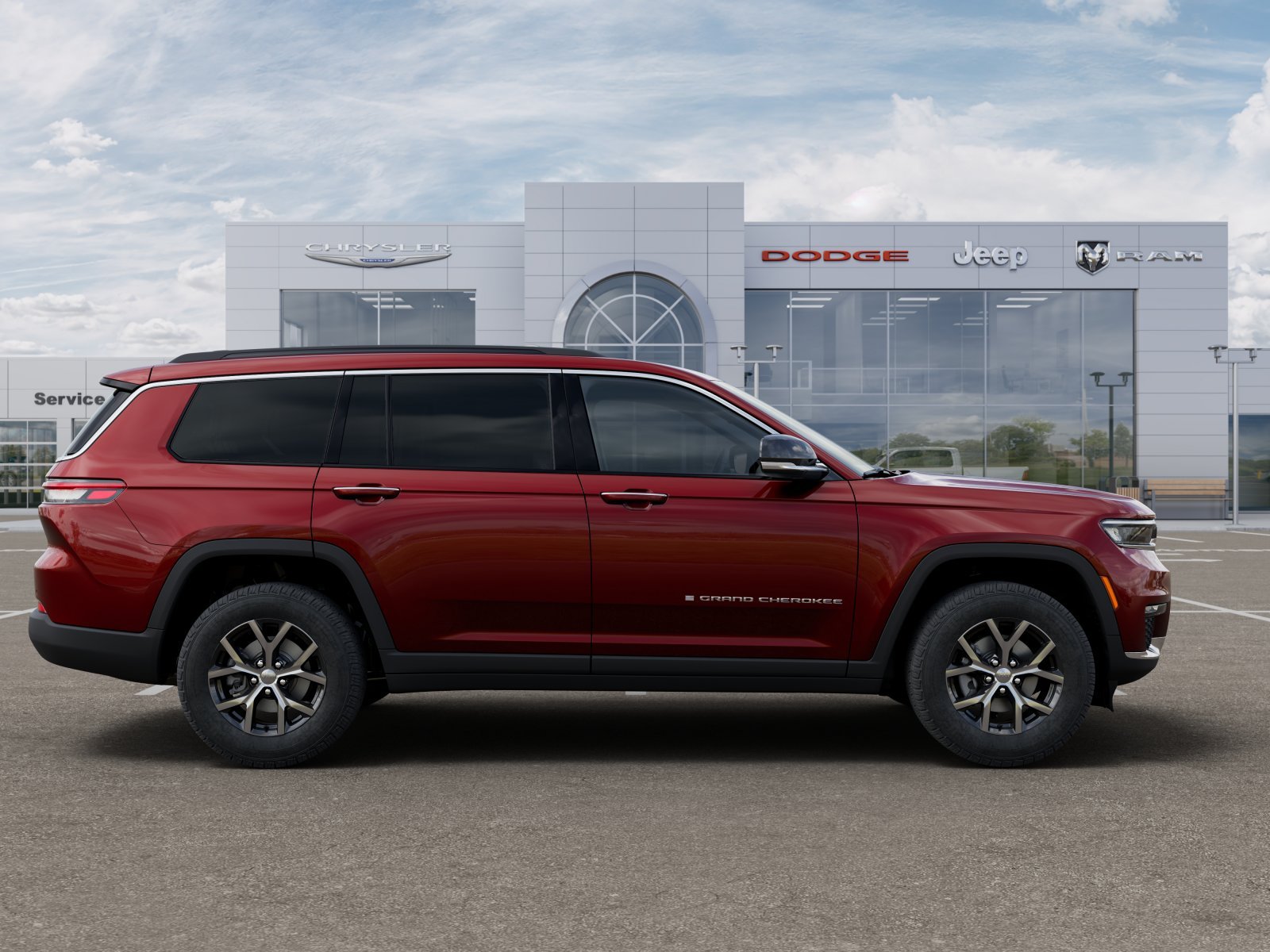 New 2025 Velvet Red Pearl-Coat Exterior Paint Jeep Limited image 54