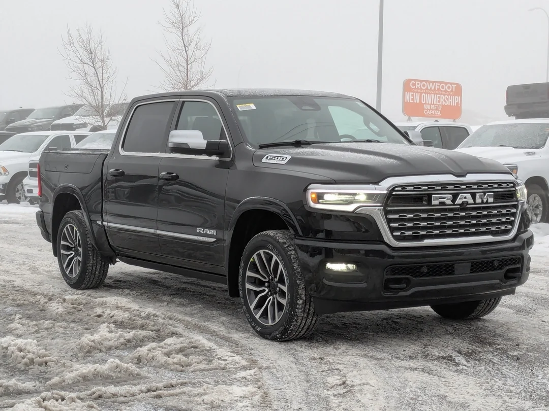New 2026 Black RAM Limited - - Pano Sunroof - Heads Up Display - Rambox Cargo & More! image 2