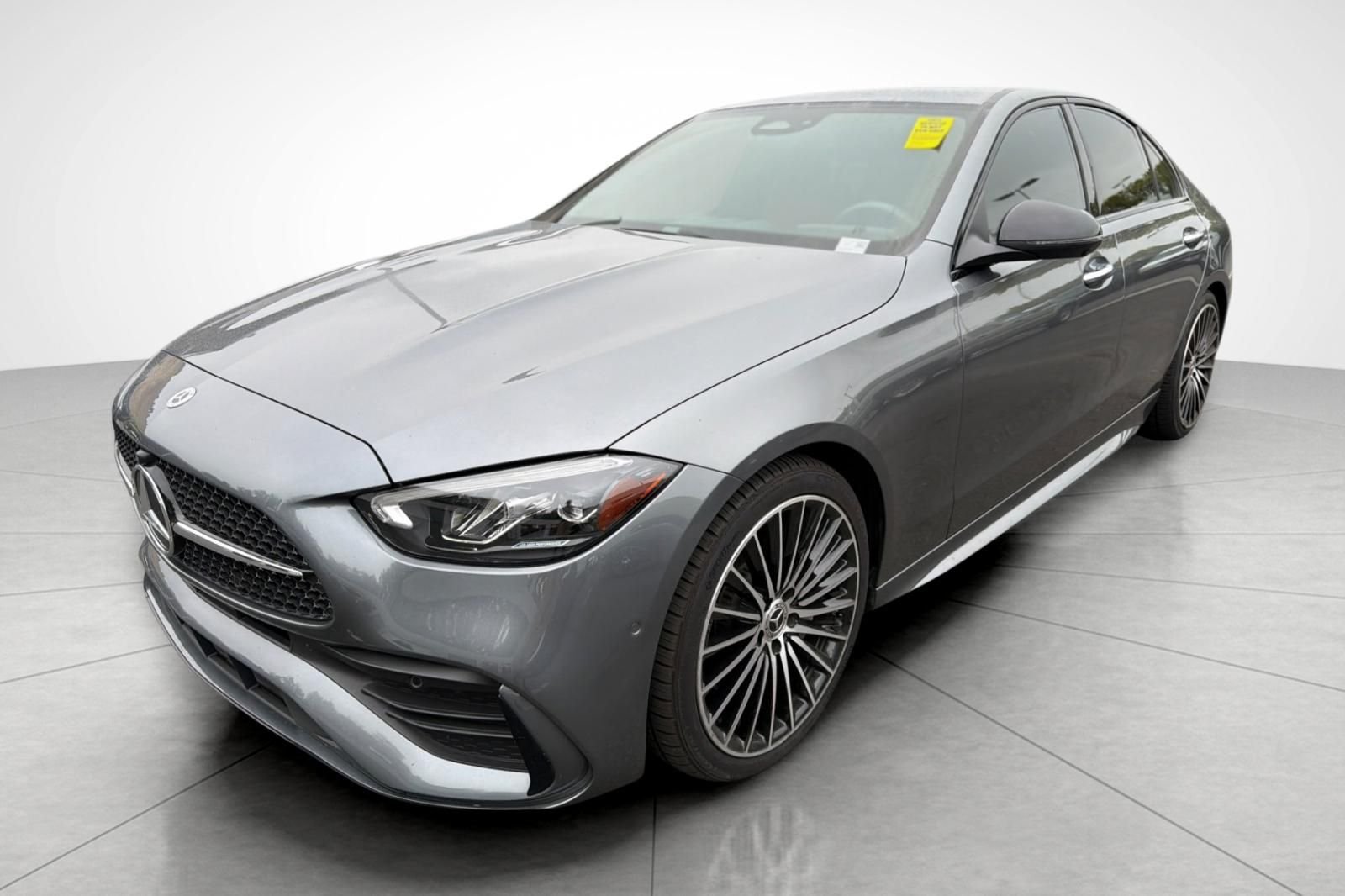 Certified Used 2023 Gray Mercedes-Benz C 300 image 2