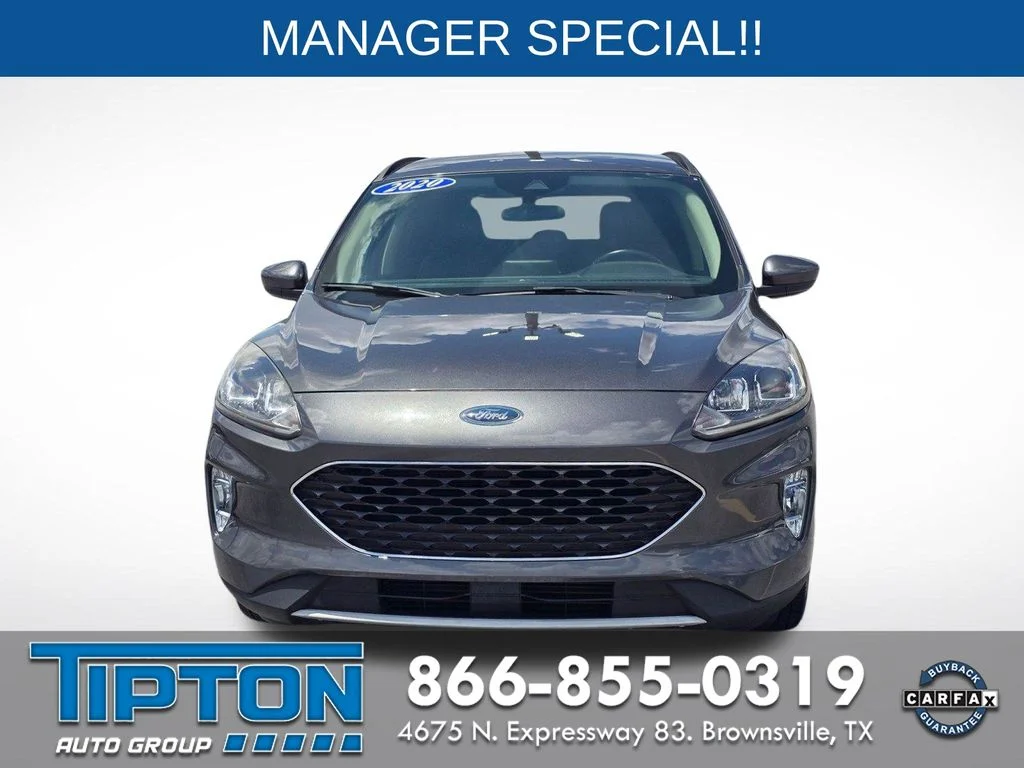 Used 2020 Ford Escape SEL with VIN 1FMCU0H62LUB18313 for sale in Brownsville, TX