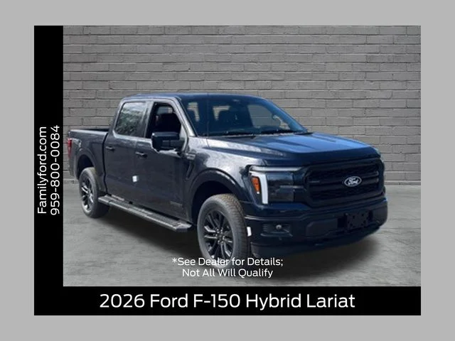 New 2026 Antimatter Blue Metallic Ford Lariat® image 1