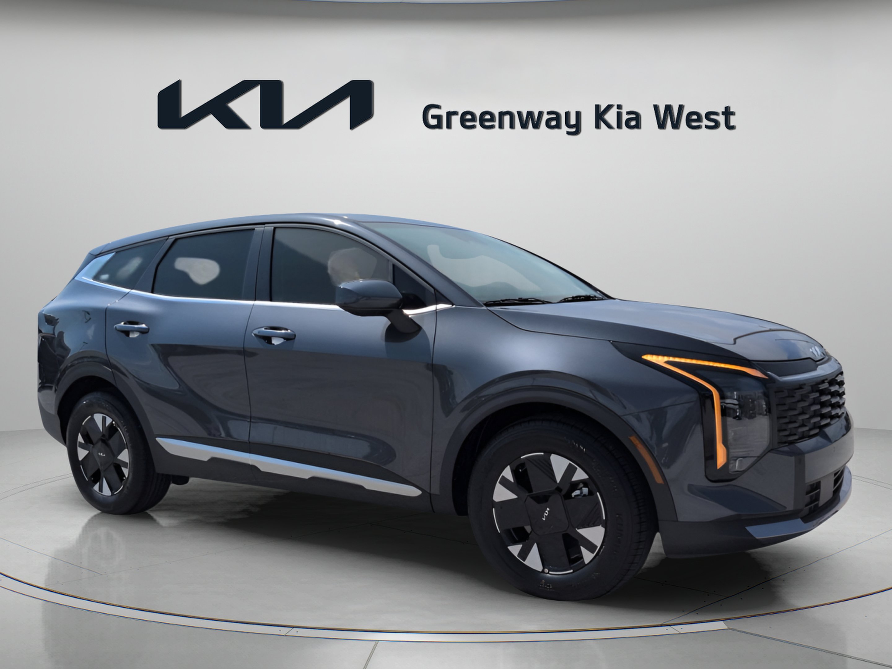 New 2027 Gravity Gray Kia LX image 1