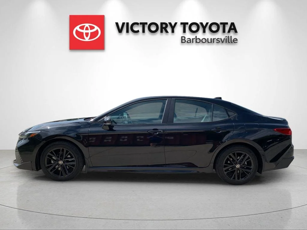 Used 2025 Black Toyota SE image 2