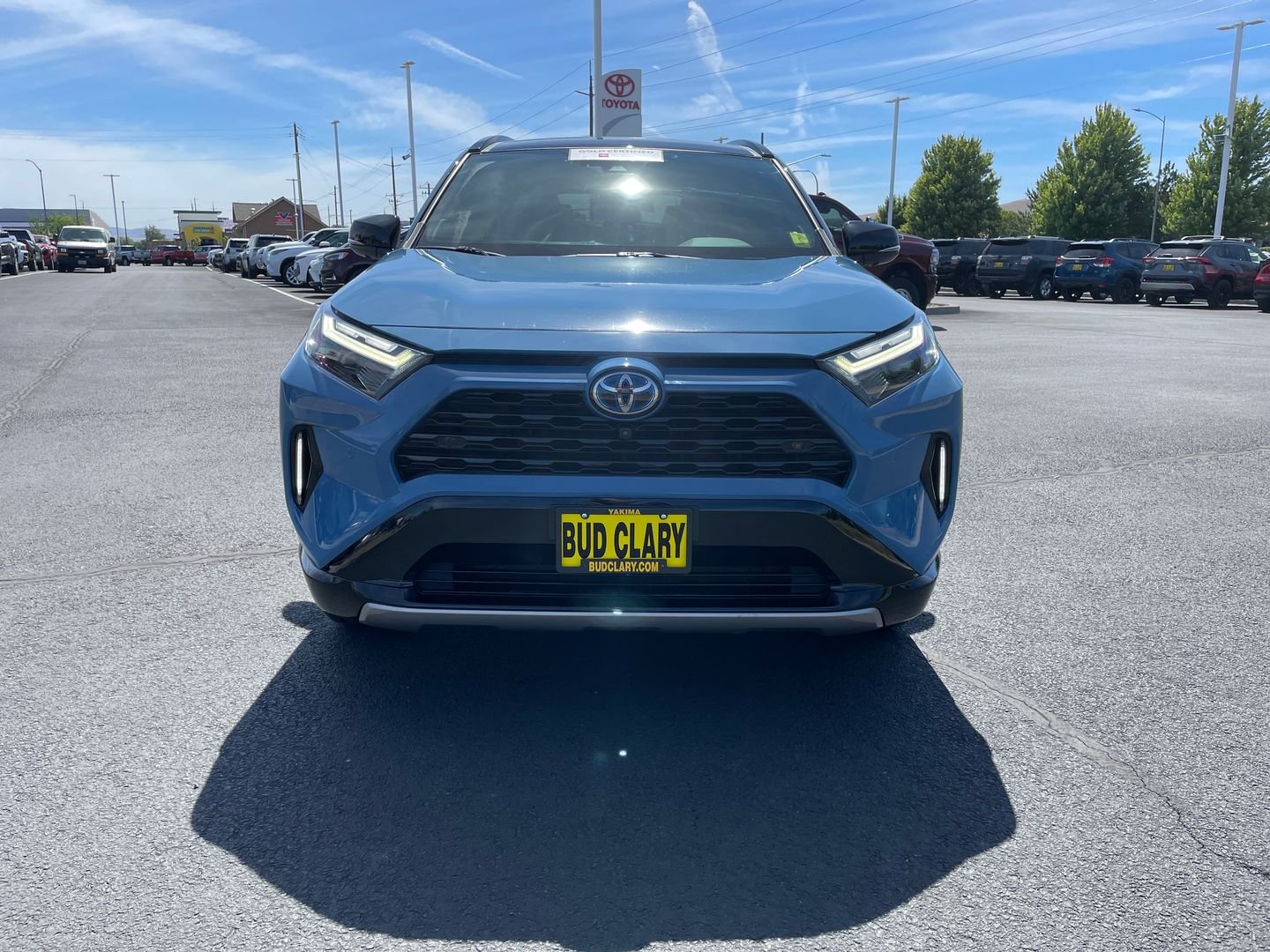 Certified Used 2023 Blue Toyota XSE image 8