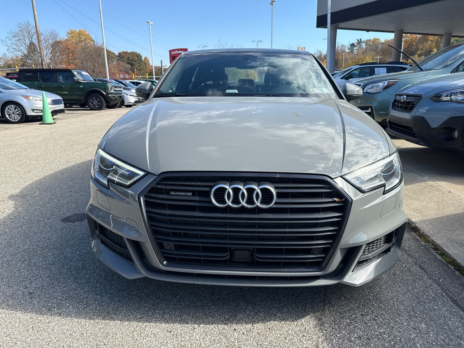 Used 2020 Monsoon Gray Metallic Audi S line Premium image 2
