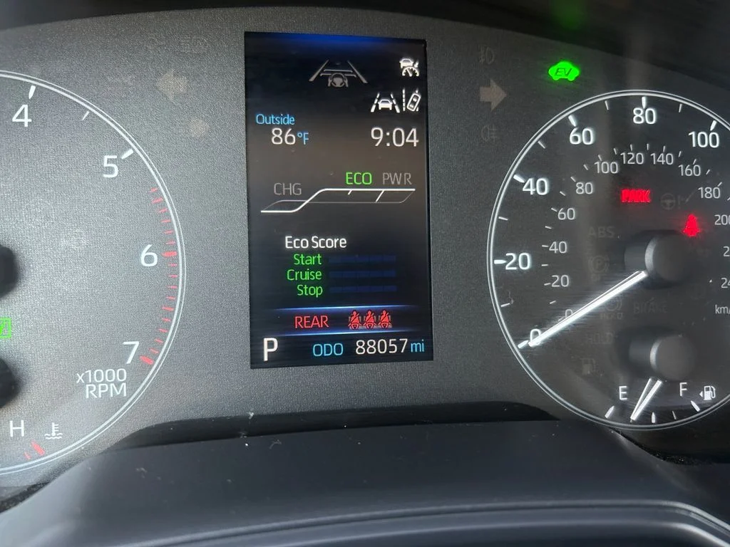 Used 2023 Blue Toyota LE image 10