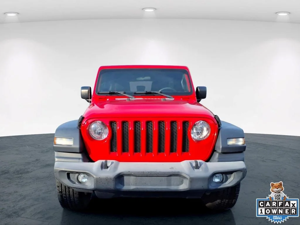 Used 2018 Red Jeep Unlimited Sport S image 7