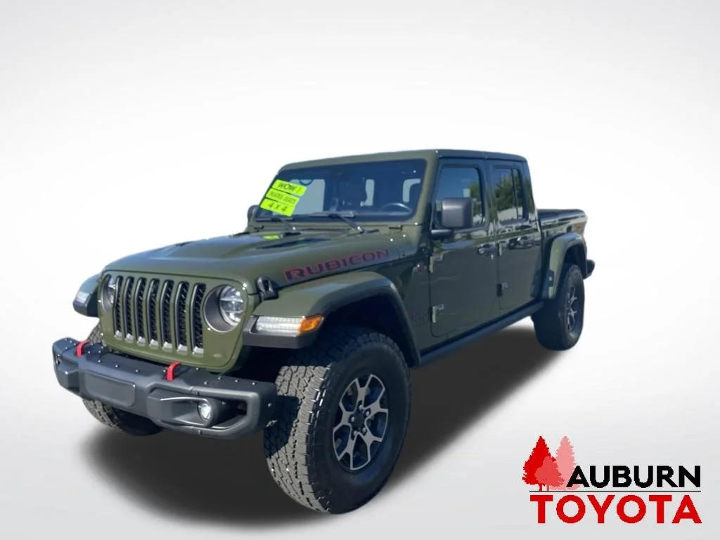 Used 2021 Green Jeep Rubicon image 3