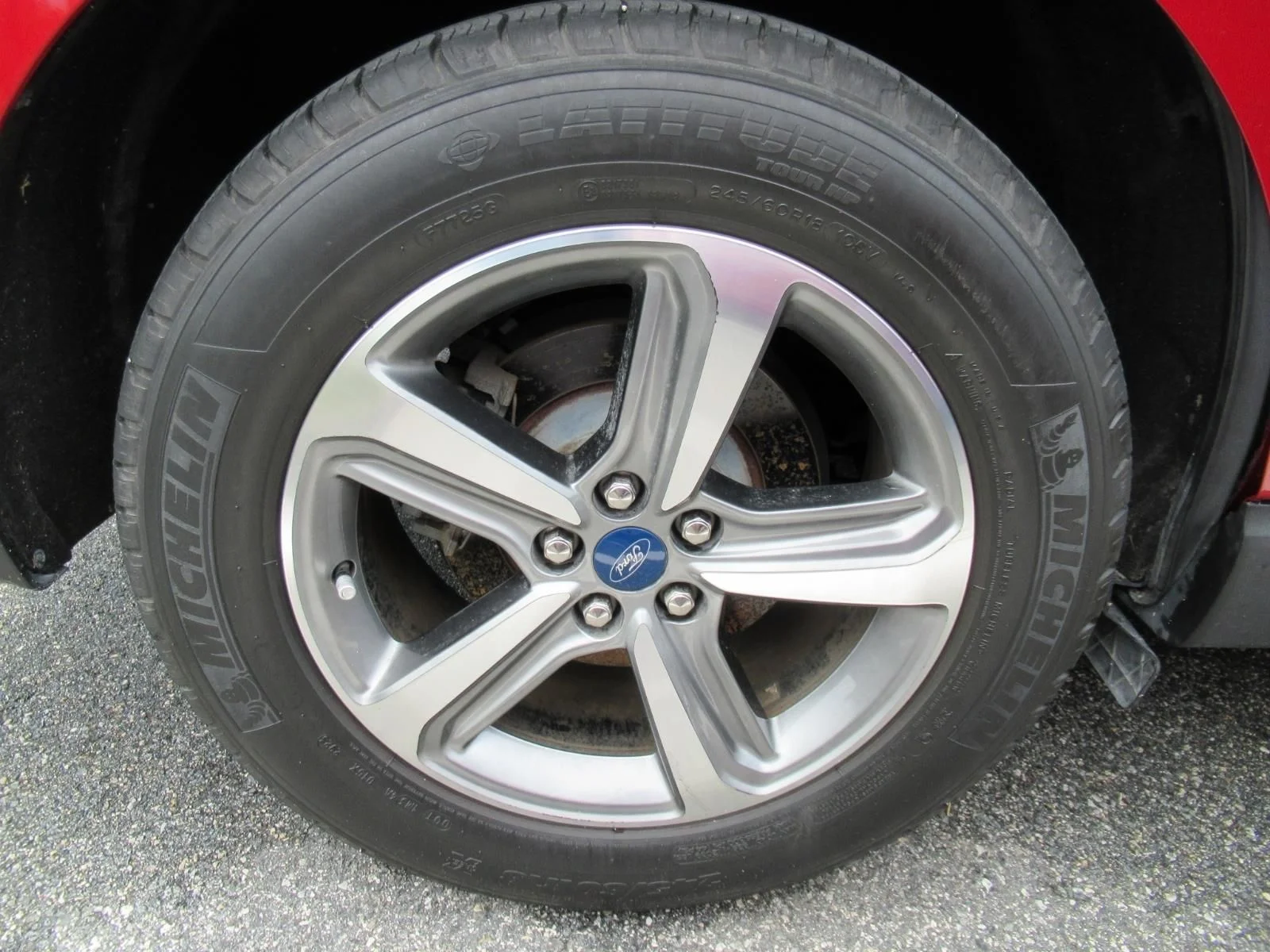 Used 2020 Red Ford SEL image 5
