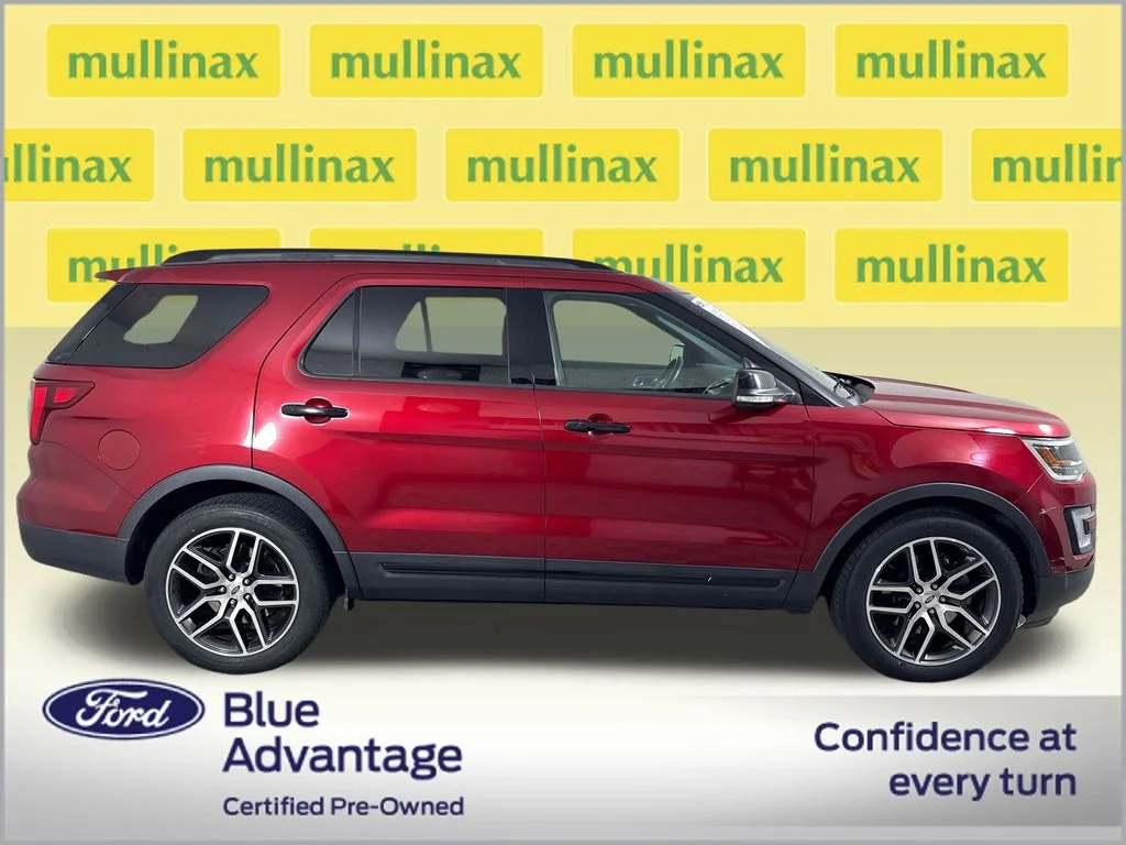 Certified Used 2017 Red Ford Sport image 2