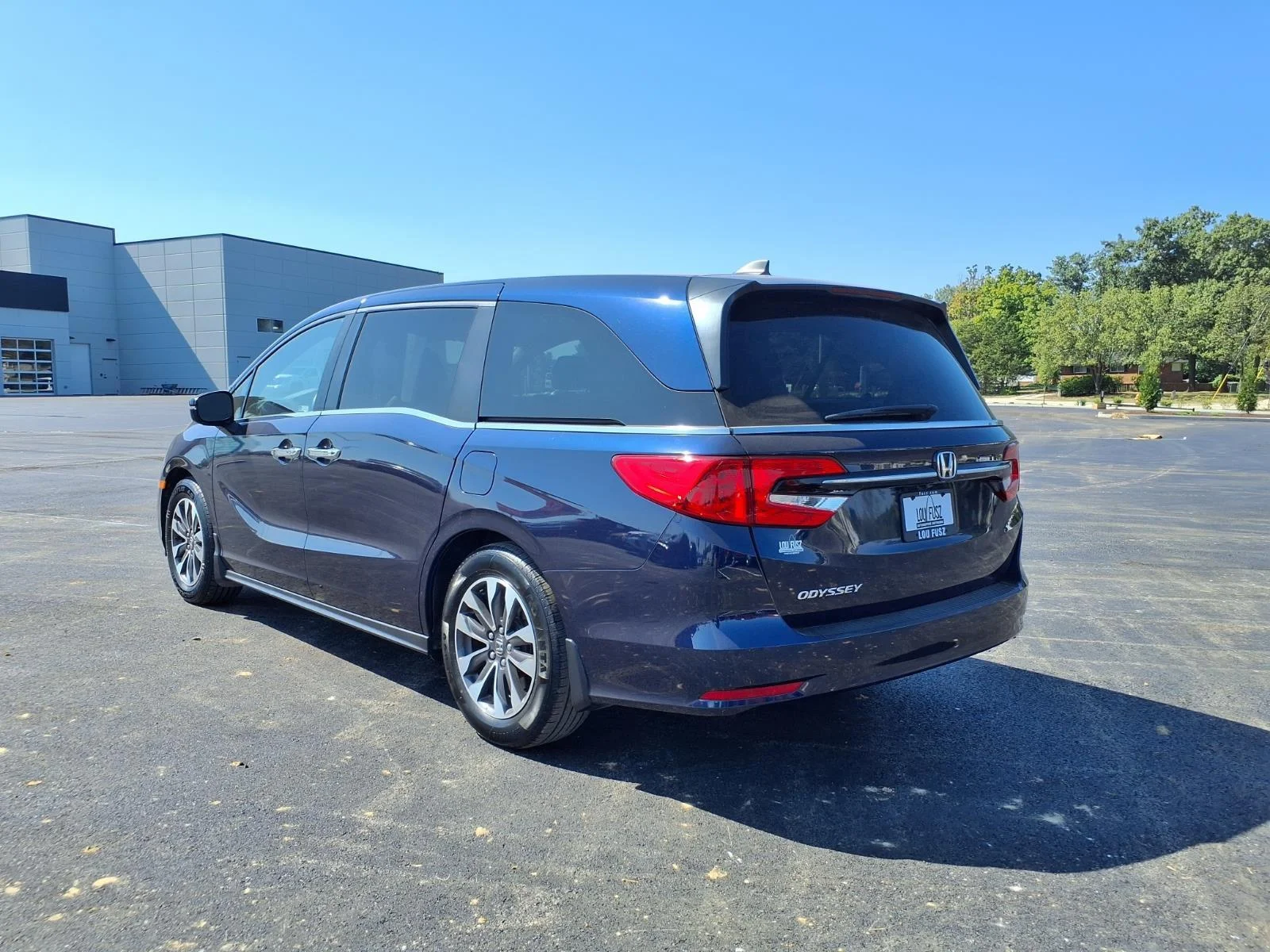 Used 2021 Obsidian Blue Pearl Honda  image 24