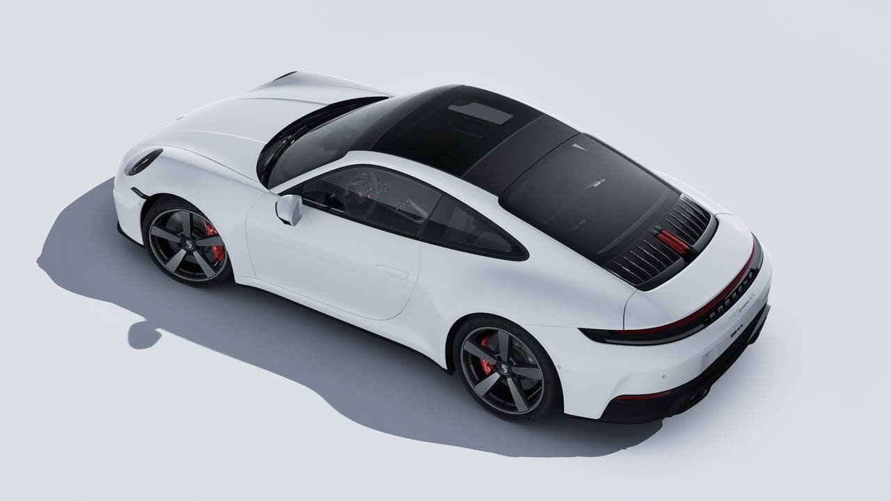New 2026 White Porsche Carrera 4S image 4