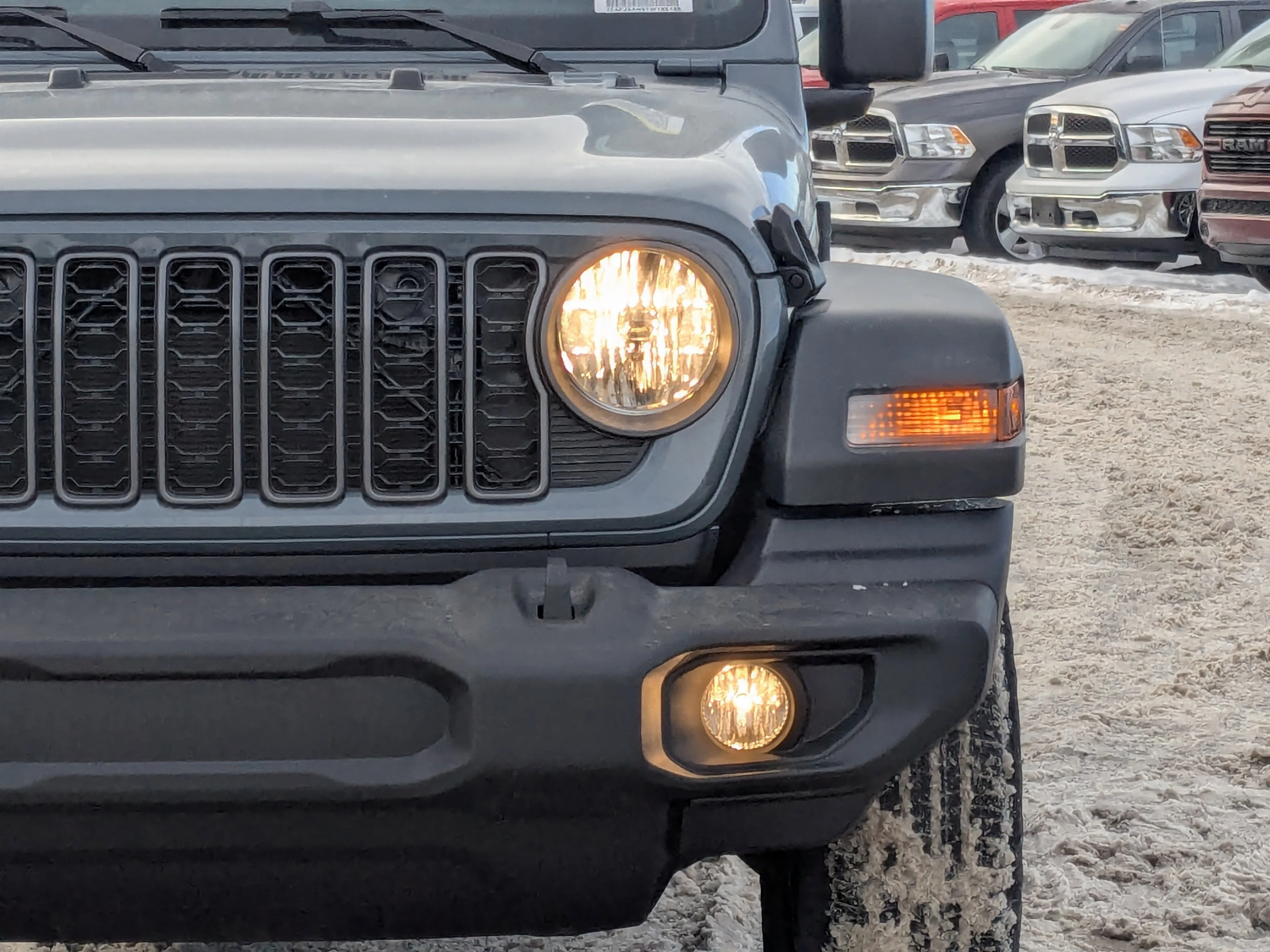 New 2026 Dark blue Jeep Sport - - 2.0L Turbo Engine - 12.3 Uconnect 5 Display - Black Freedom Hardtop - 8-Speed Auto & More image 10