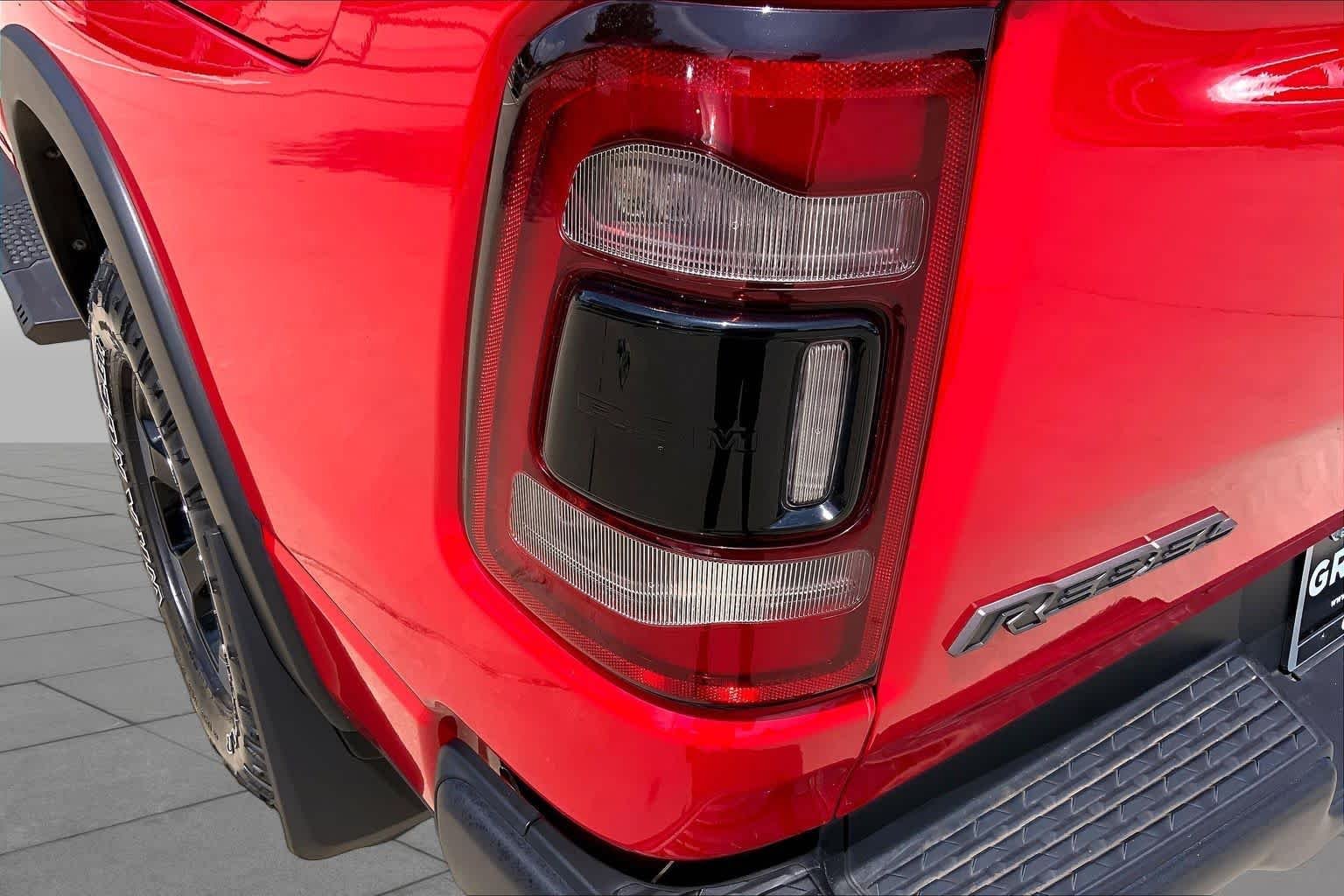 Used 2020 Flame Red Clearcoat Ram Rebel image 28