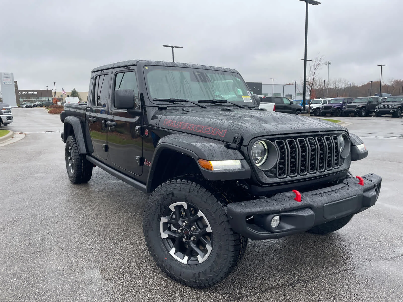 New 2026 Black Clear-Coat Exterior Paint Jeep Rubicon X image 2