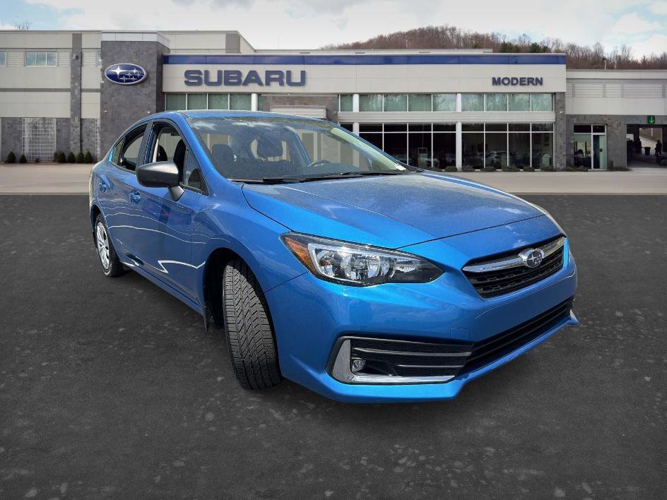 Used 2022 Ocean Blue Pearl Subaru Base image 3