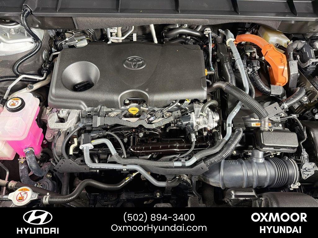 Used 2023 Celestial Silver Metallic Toyota Hybrid XLE image 31