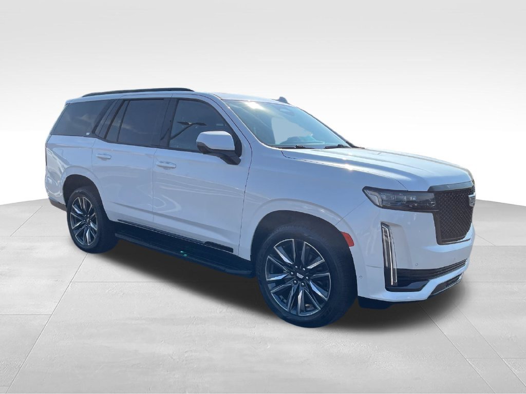 Used 2021 White Cadillac Sport image 8