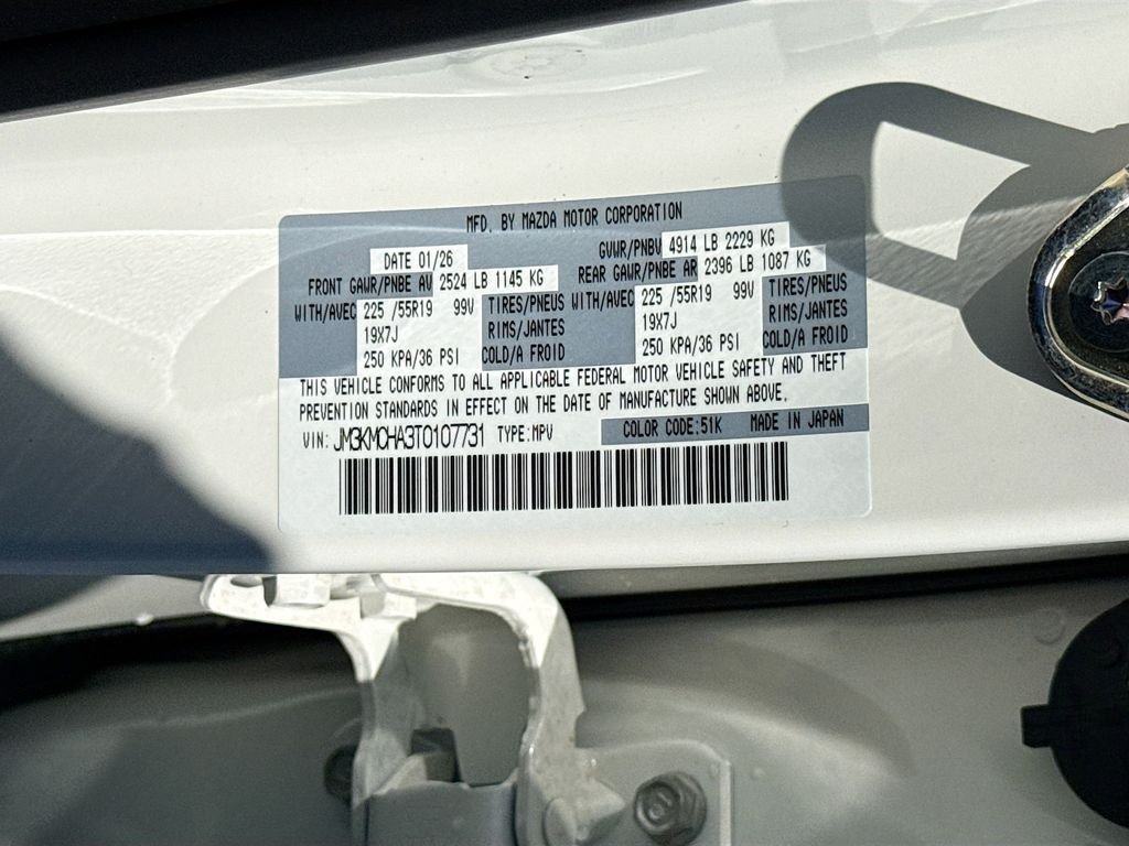 New 2026 Rhodium White Metallic Mazda 2.5 S Preferred AWD image 31