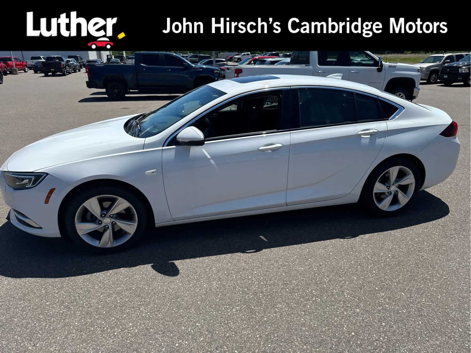 Used 2018 Summit White Buick Preferred image 1