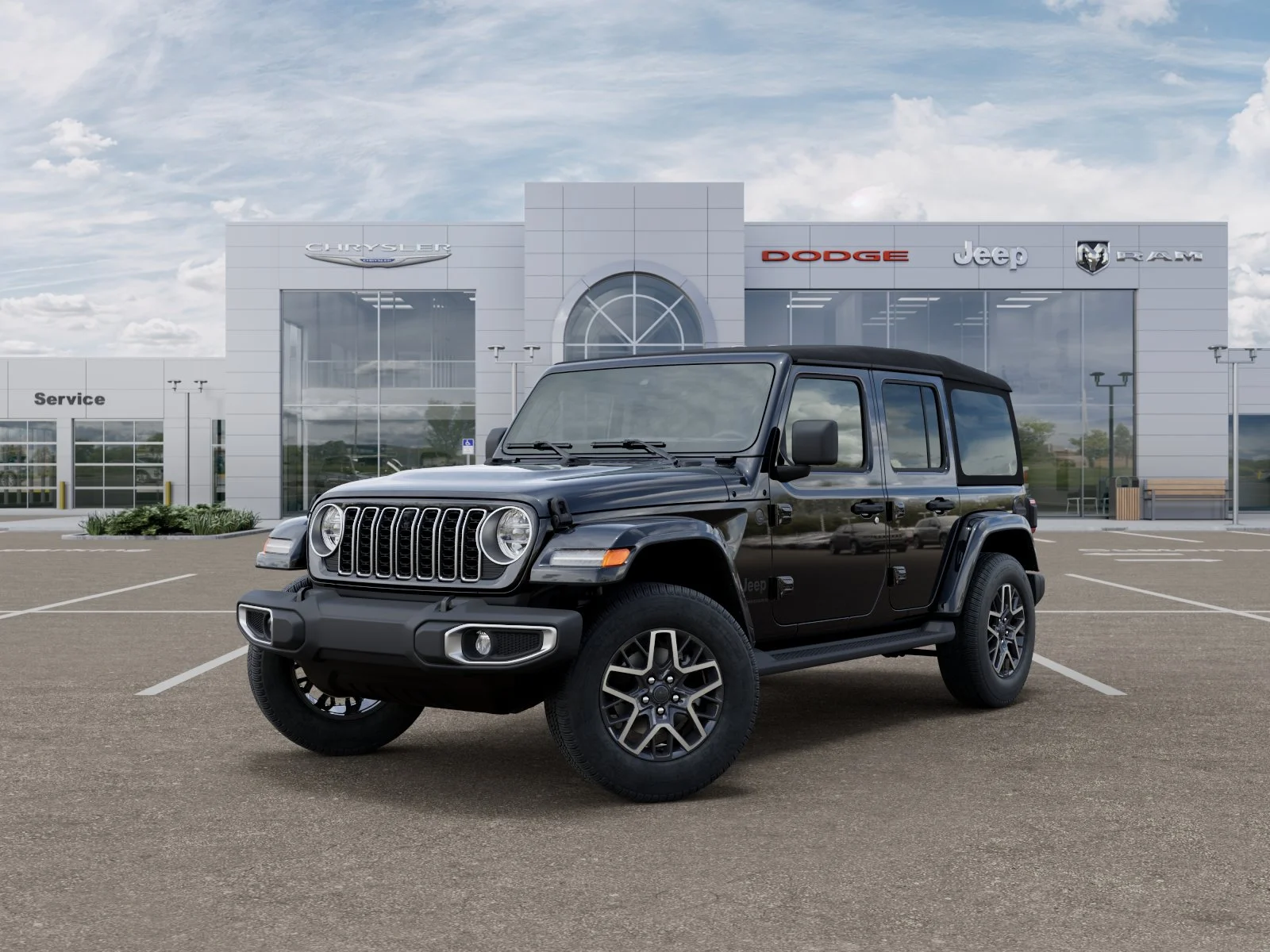 New 2026 Black Clear-Coat Exterior Paint Jeep Sahara image 28