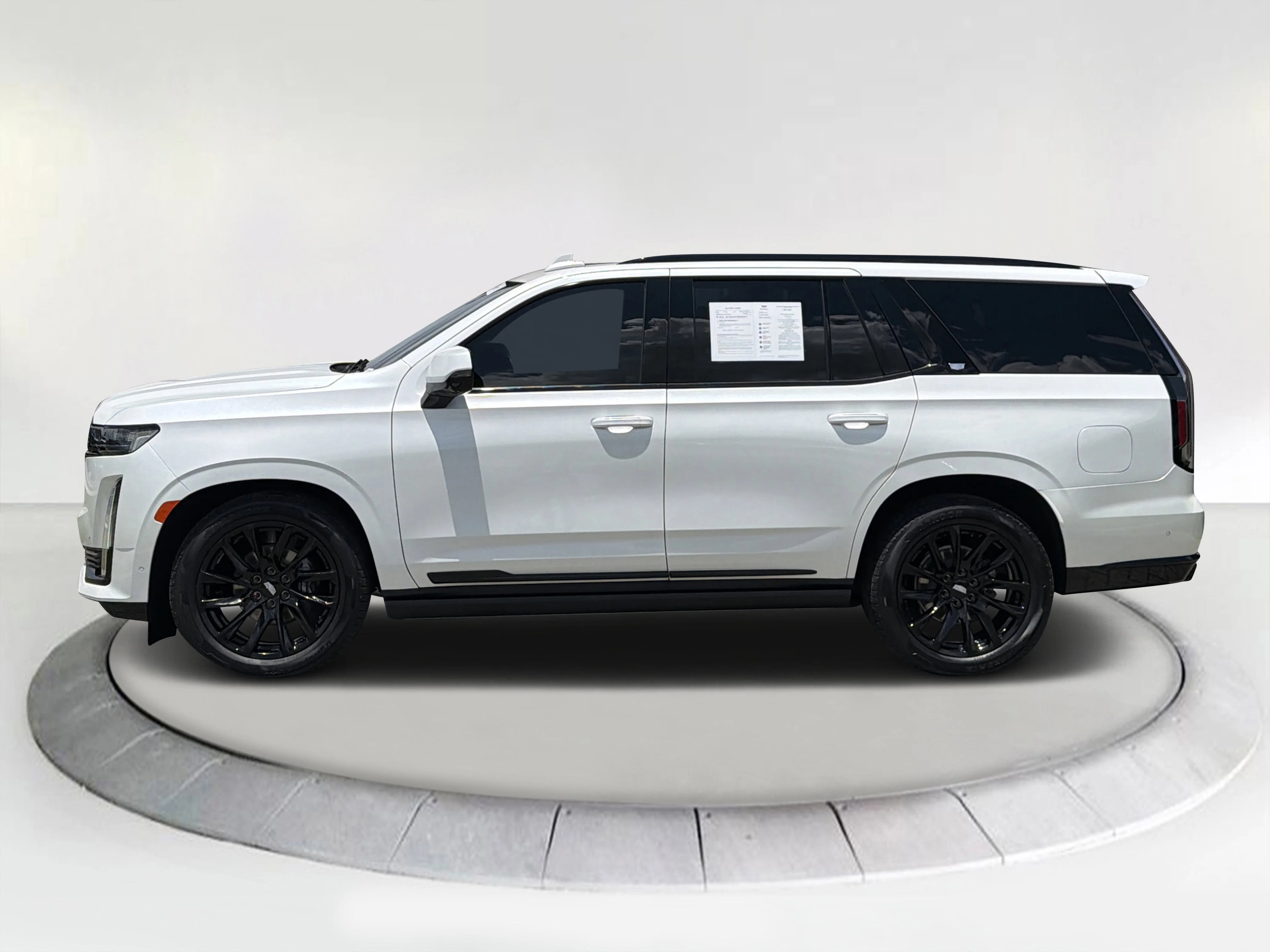 Used 2023 Crystal White Tricoat Cadillac 4WD Sport Platinum image 2