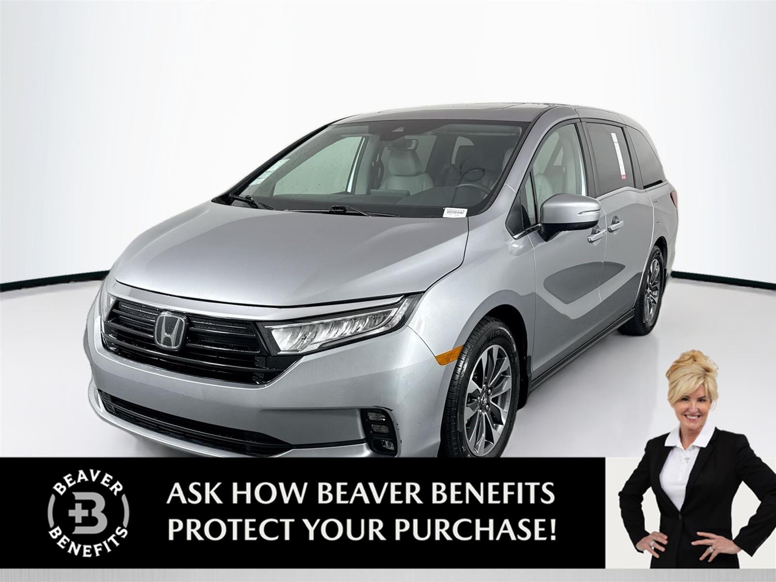 Used 2023 Lunar Silver Metallic Honda EX-L image 1