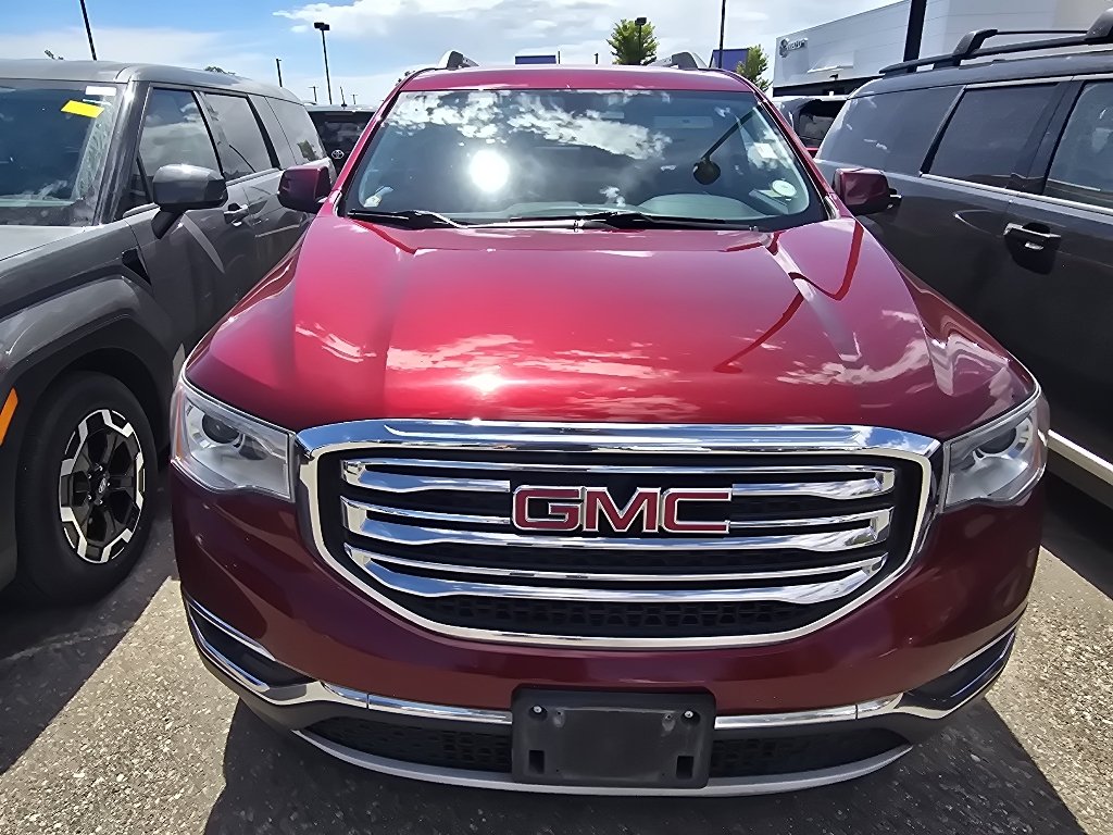 Used 2018 Crimson Red Tintcoat GMC SLT image 19