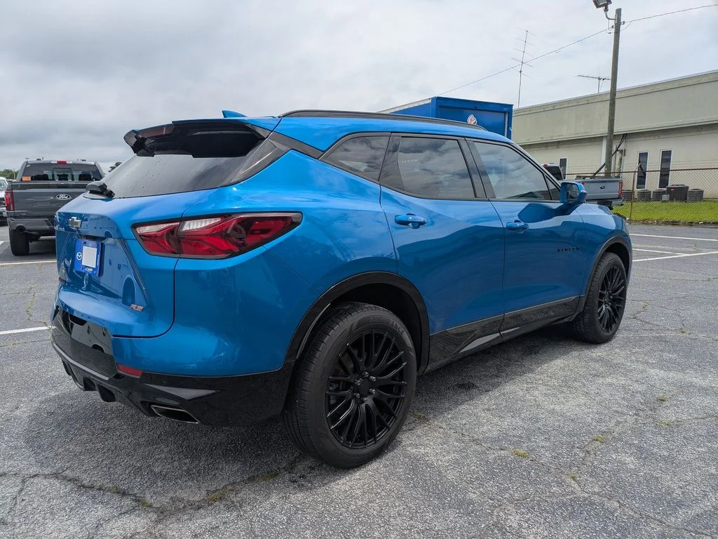 Certified Used 2020 Bright Blue Metallic Chevrolet RS image 4