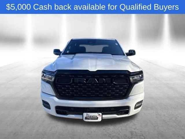 New 2026 Bright White Clear-Coat Exterior Paint RAM Big Horn/Lone Star image 2