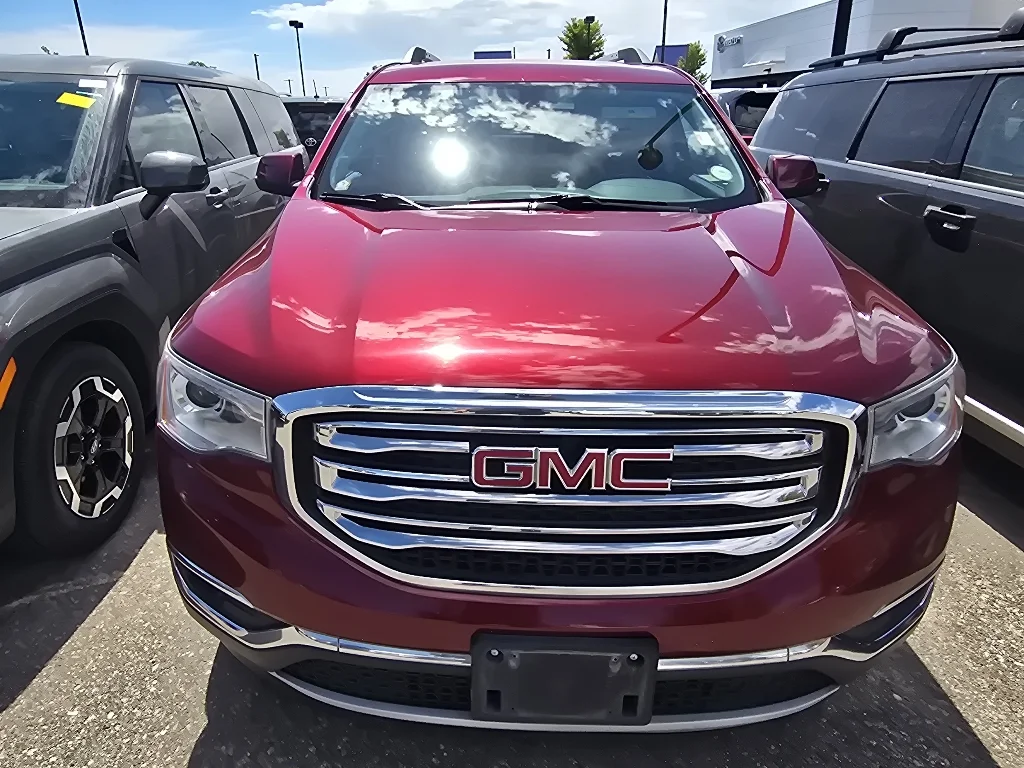 Used 2018 Crimson Red Tintcoat GMC SLT image 19