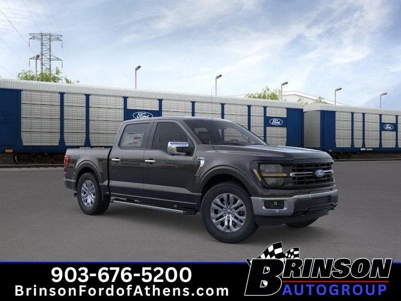 New 2026 Agate Black Metallic Ford XLT image 7