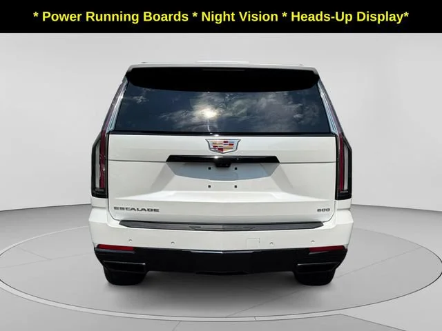 Used 2025 Crystal White Tricoat Cadillac Sport Platinum image 4
