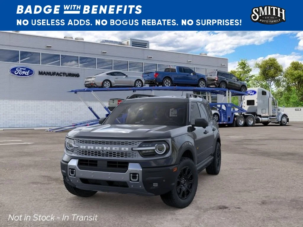 New 2026 Shadow Black Ford Badlands® image 3