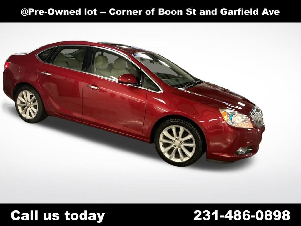 Used 2016 CRYSTAL RED TINTCOAT Buick Leather Group image 7