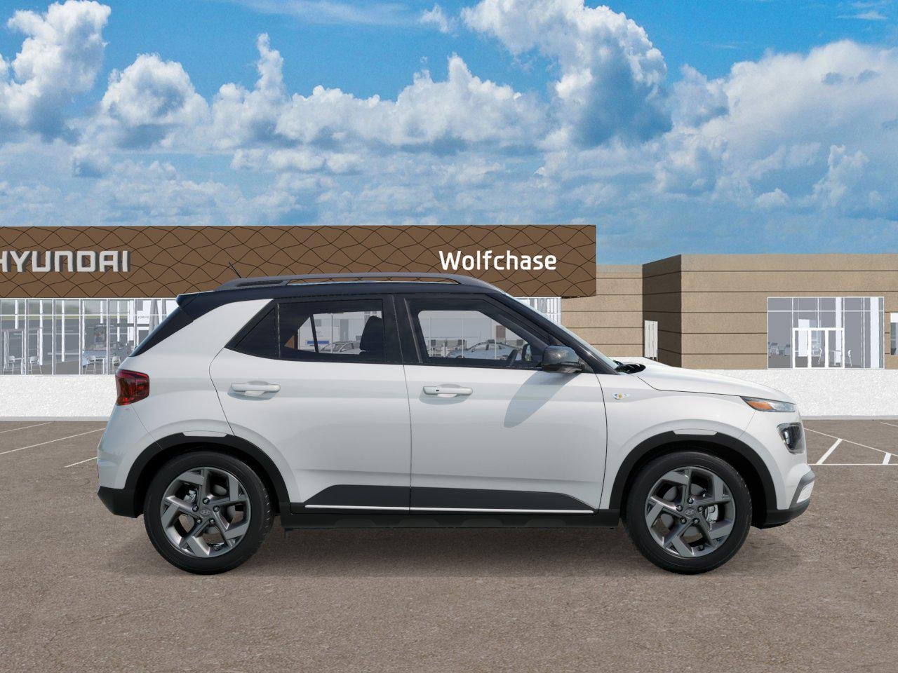 New 2026 White Hyundai SEL w/Two-Tone Roof image 7