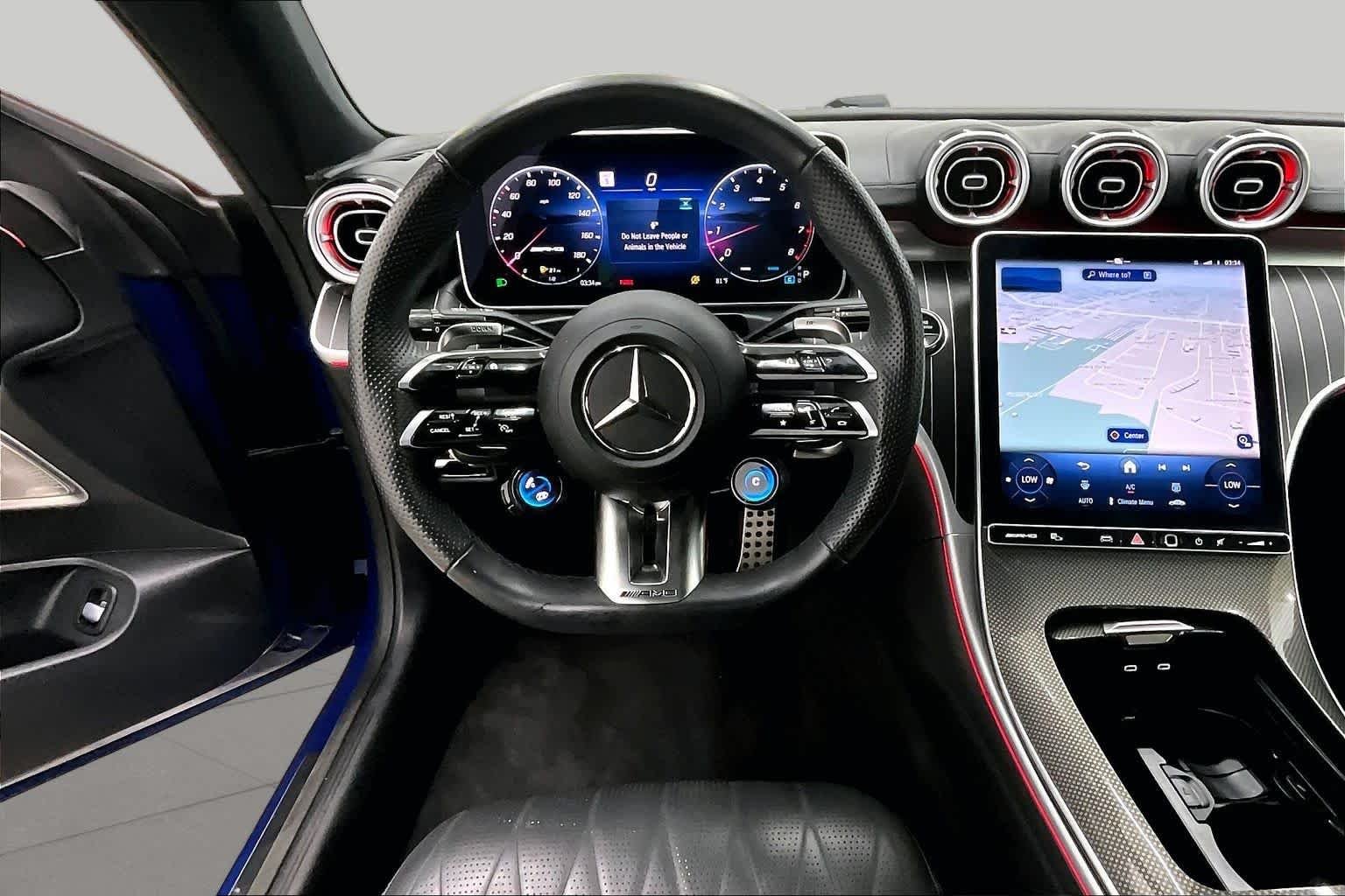Certified Used 2025 Sterling Blue Metallic Mercedes-Benz AMG® CLE 53 image 6