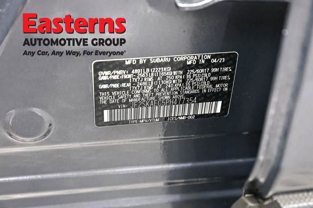 Used 2023 Gray Subaru Premium image 40