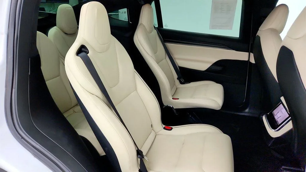 Used 2022 Pearl White Multi-Coat Tesla Plaid AWD w/ 22