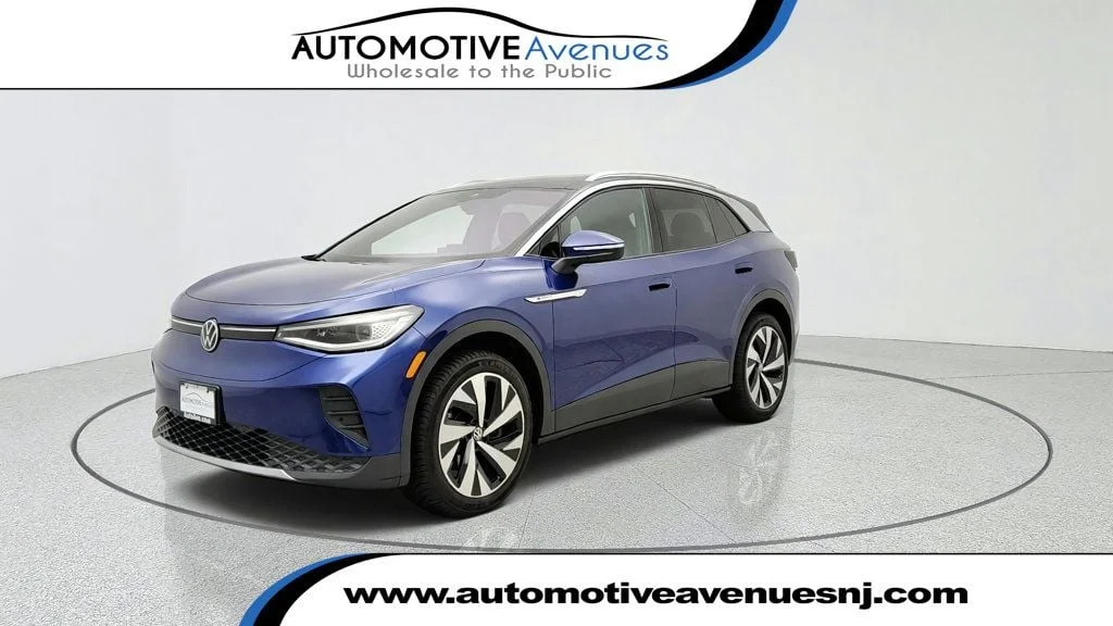 Used 2022 Dusk Blue Metallic/Black Roof Volkswagen Pro S AWD image 1