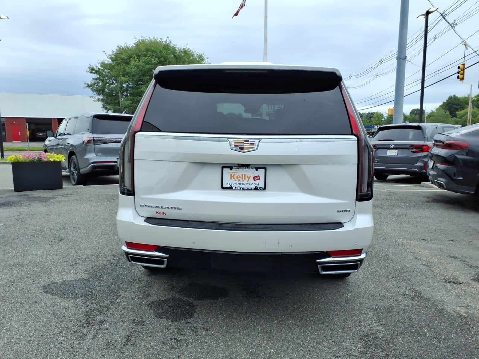 Used 2024 Crystal White Tricoat Cadillac 4WD Premium Luxury image 5