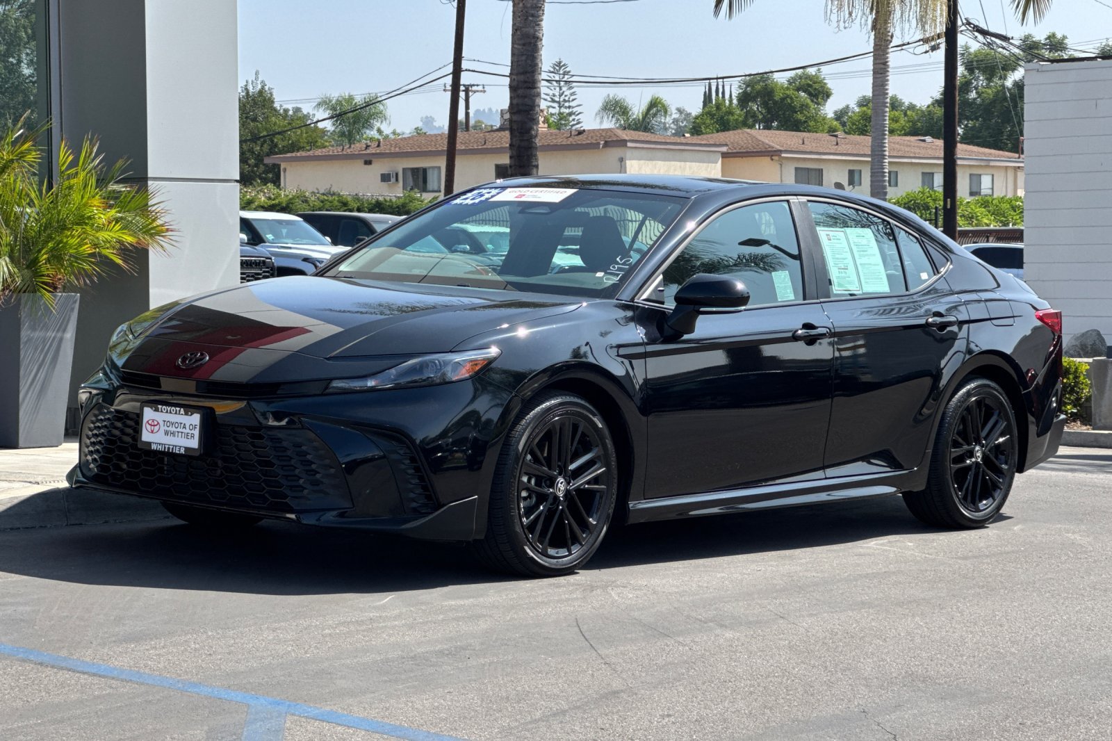 Used 2026 Black Toyota SE image 9