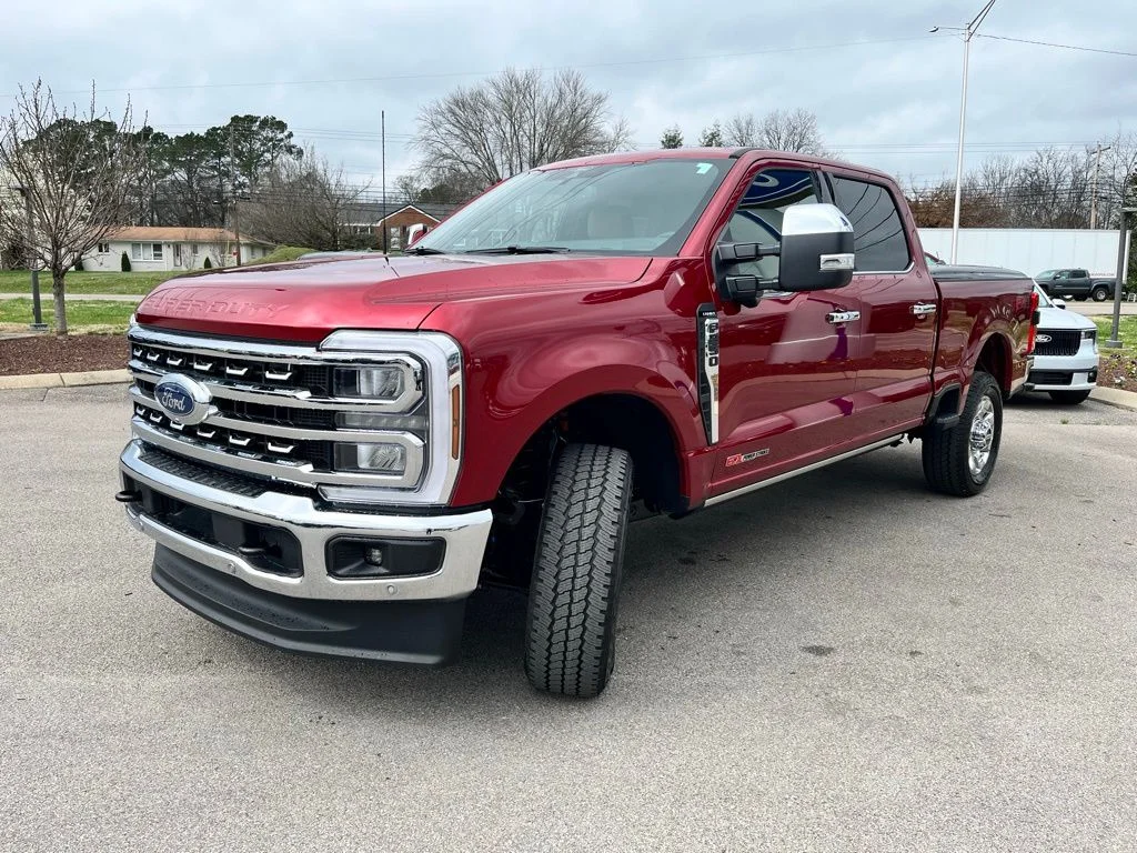 New 2026 Red Ford Lariat image 3
